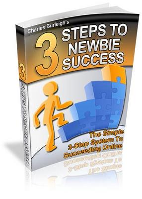Product picture ***3 Steps To Newbie Success (PLR)***